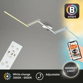 Plafonieră LED dimabilă Brilo 3737-018 SMART LED/24W/230V Wi-Fi + telecomandă