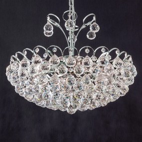 Lustra cristal Asfour, KRISTALL KLASSISCH crom 55cm
