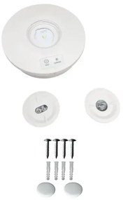 Corp de iluminat LED de urgență LED/2W/230V 6000K IP65 3200 mAh