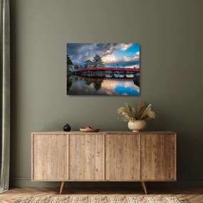 Tablou pe sticlă - Japonia (70x50 cm)