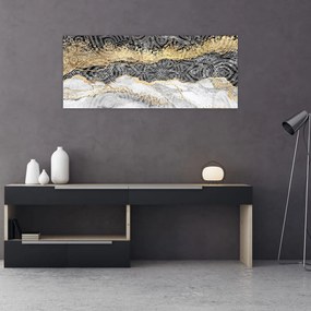 Tablou - Mandala în marmură (120x50 cm)