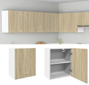vidaXL Dulap montat pe perete “Lyon” stejar sonoma 50x31x60 cm