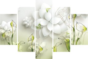 Tablou cu flori (150x105 cm)
