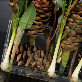 Aranjament floral design LUX ETERNITY RECTANGULAR VASE CORINTO 1142256.95