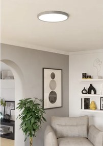 Eglo 901421-LED RGBW FUEVA-Z plafonieră LED pentru baie, 17,5W/230V, Ø 38,9 cm, IP44, crom