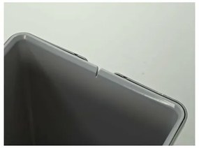 Coș de plastic Elletipi cu mânere 15 l, gri, 15 l