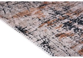 Covor tip traversă albastru lavabil 80x300 cm Abstract Colors – Vitaus