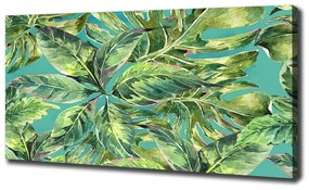 Tablouri tipărite pe pânză Frunze tropicale