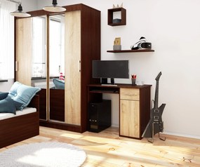 Masă PC Padma (wenge + Stejar sonoma). 1069707
