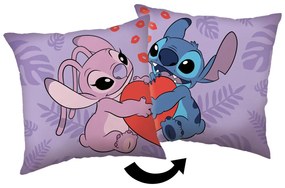 Disney Lilo și Stitch Kiss pernă decorativă 40x40cm