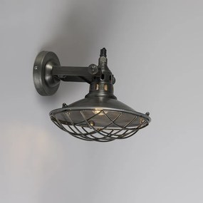 Lampă de perete rustică din oțel basculabilă - Stradt
