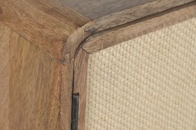 Comoda din lemn de mango si iuta naturala " Nomad Living "