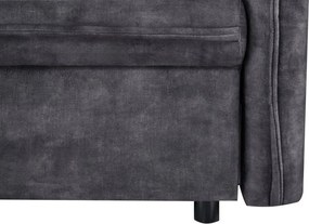 Canapea extensibila, Catifea Gri APARTMENT 215cm