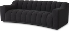 Canapea design LUX Kelly S boucle negru 115144 HZ