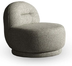 Fotoliu gri/maro Ovo – Miuform