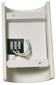 Plafoniera scandinavă bej, semicerc, 2 lumini - Plaster