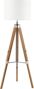 Där Lighting EAS4943 - Lampă de podea EASEL 1xE27/60W/230V maro