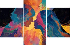 Tablou - Dragoste cosmică (90x60 cm)
