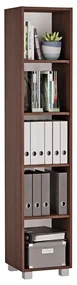 Raft de birou pentru dosare - Wenge