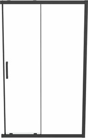 Usa glisanta cu segment fix 120 cm negru mat Ideal Standard Connect 2 K9264V3