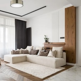 Plafonieră DANTE 1xE27/60W/230V d. 26 cm patină