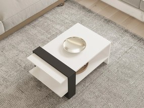 Masă de cafea Falck (antracit + Alb). 1089512