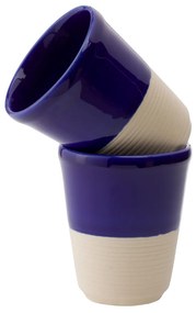 Pahar Arhitect Glaze Cobalt (2 Glazuri) 200 ml