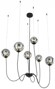 Lustra moderna cu 8 surse de lumina design deosebit CONFLUX