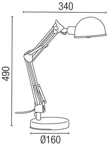 Veioza lampa de masa Baobab 51909