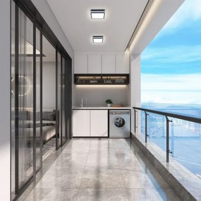 Corp de iluminat LED de exterior Brilagi BENE LED/18W/230V 22x22 cm IP54