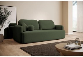 Canapea trei locuri Linaki  (verde + negru). 1099811