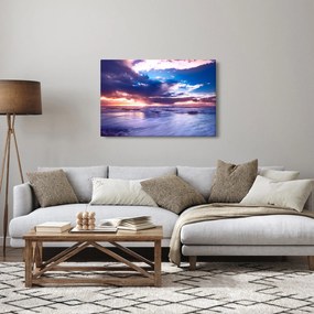 Tablou - Apus de soare la mare (90x60 cm)