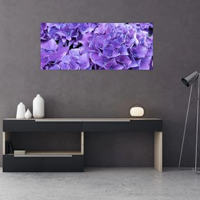 Tablou  cu flori violete (120x50 cm), în 40 de alte dimensiuni noi
