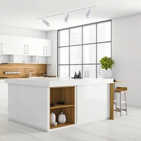 Spot în sistem pe șină MICA 3xGU10/25W/230V alb