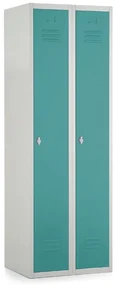 Dulap metalic, 60 x 50 x 180 cm, blocare, verde - ral 6033