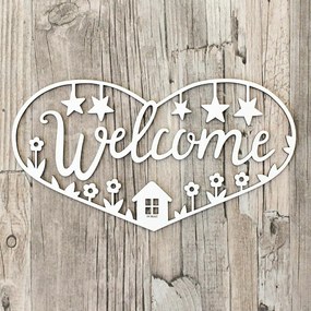 DUBLEZ | Decorațiune ieftină pentru perete - Welcome