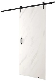 Zondo Uși culisante Philomena I (marmură alb + negru mat). 1043562