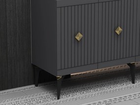 Dulap Lideke 1 (antracit + auriu) . 1093406