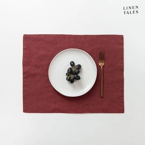 Suport pentru farfurii din in 35x45 cm Marsala – Linen Tales
