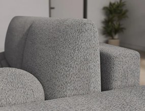Colțar Vittario extensibil, 227x170x95 cm, orientare dreapta – Royal 04