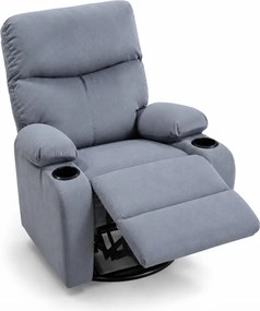 Fotoliu relaxant reglabil AVENBERG EMINENCE, gri