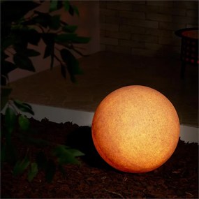 Sandshine XL, lampă rotundă, lampă de exterior, lampă de grădină, Ø50 cm, gresie