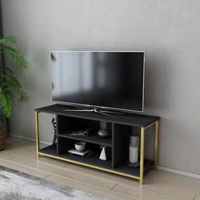 Comoda TV Rinaldo - Antracit, Gold