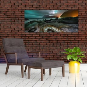 Tablou - Scena de noapte (120x50 cm)