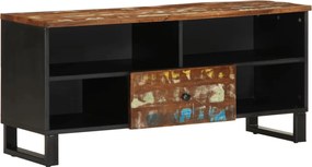 vidaXL Dulap TV, 100x33x46 cm, lemn masiv reciclat&lemn prelucrat