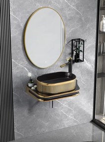 Lavoar Ceramic Premium 044 – 65.5×37×8 cm, Design Modern & Finisaj Lucios