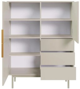 Comodă Verdio V4  (gri bej). 1100298
