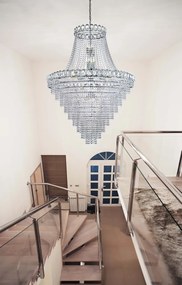 Lustra cristal casa scarii design LUX Louis Philippe 28L 1711-102CC SRT