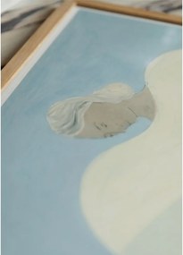 Poster 70x100 cm Hold You - Blue – Sofia Lind – The Poster Club