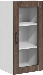 vidaXL Dulap de bucătărie Stejar închis 40 x 31 x 80 cm Lemn compozit